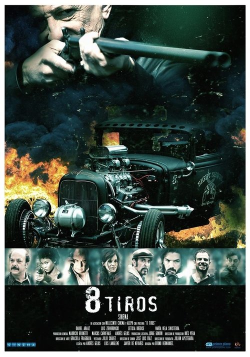 8 tiros (2015) poster