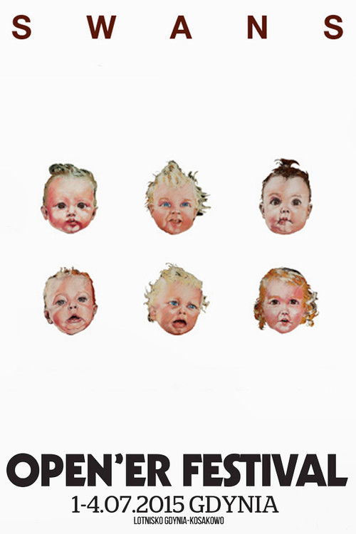 Swans: Open'er Festival, Gdynia (2015) poster