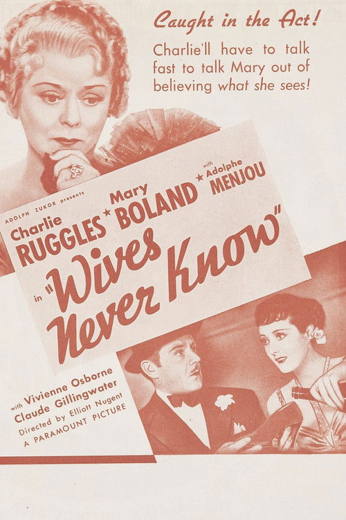 Wives Never Know (1936) poster