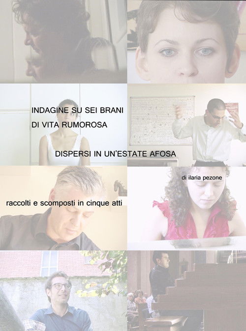 Indagine su sei brani di vita rumorosa dispersi in un'estate afosa - Raccolti e scomposti in cinque atti (2016) poster