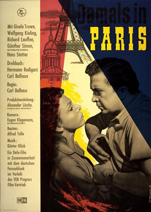 Damals in Paris (1956) poster