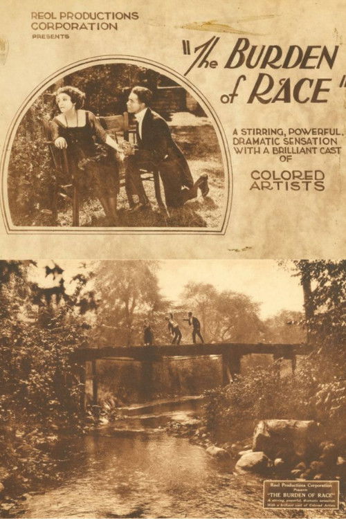 The Burden of Race (1921) poster
