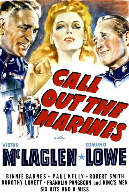 Call Out the Marines (1942) poster