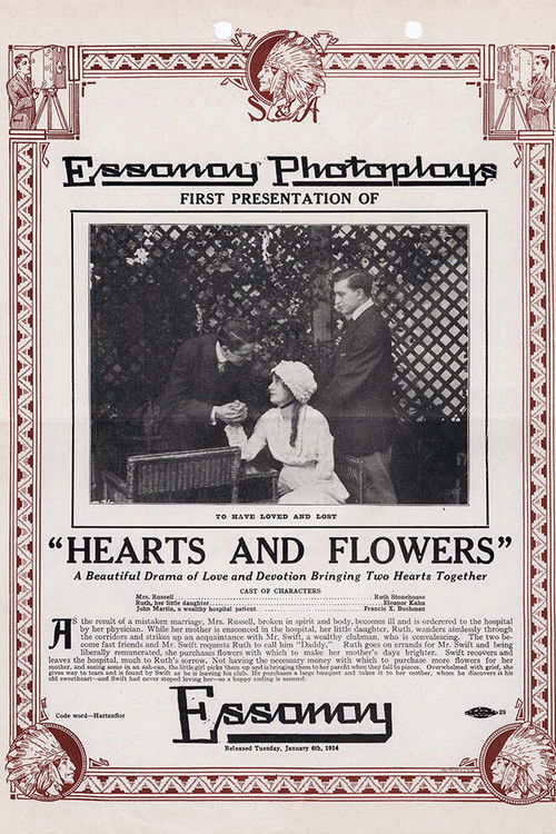 Hearts and Flowers (1914) poster