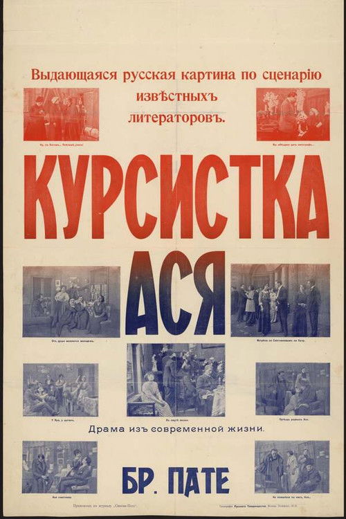 Asya The Student (1913) poster