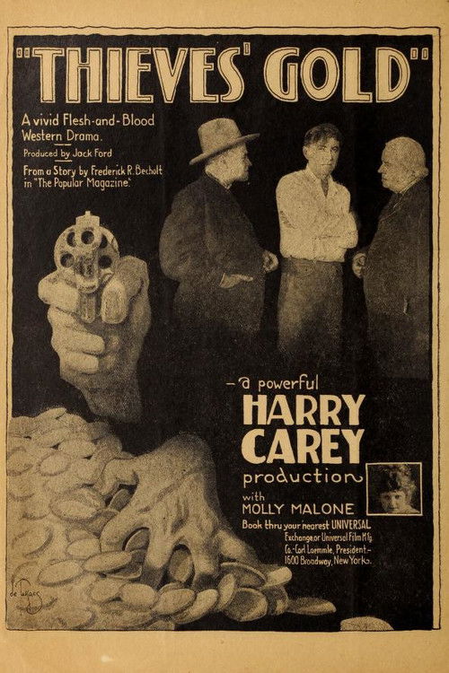 Thieves' Gold (1918) poster