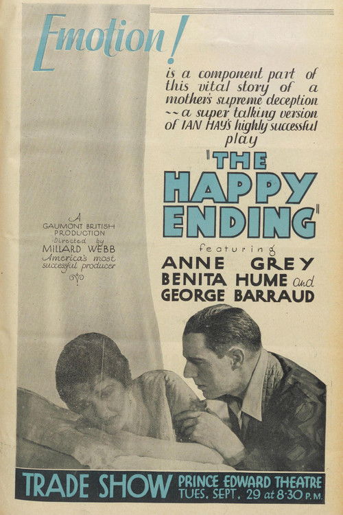 The Happy Ending (1931) poster