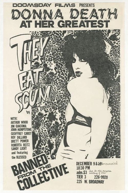 They Eat Scum (1979) poster
