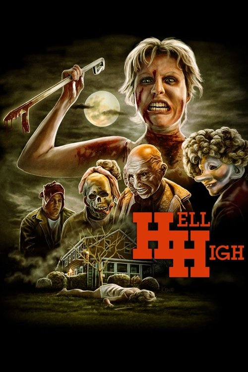 Hell High (1989) poster