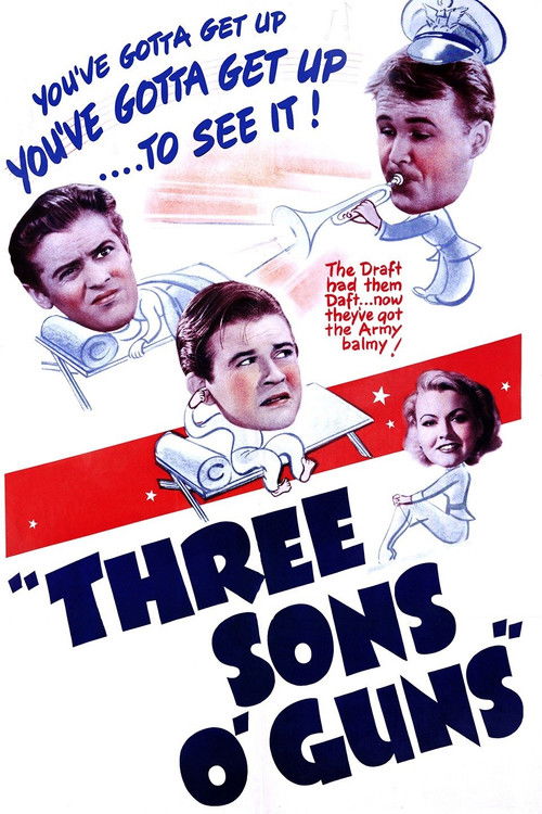 Three Sons o' Guns (1941) poster