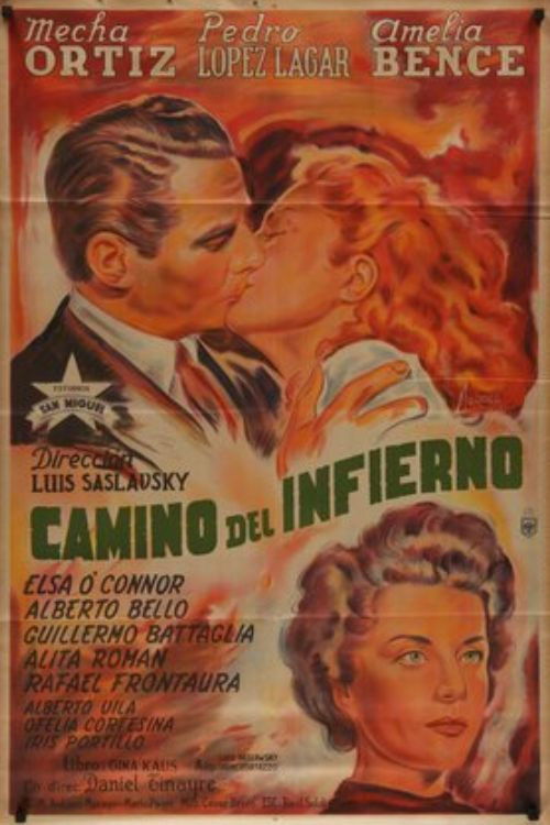 Camino del infierno (1945) poster