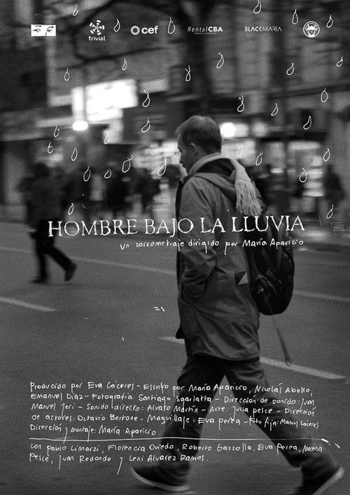 Hombre bajo la lluvia (2018) poster