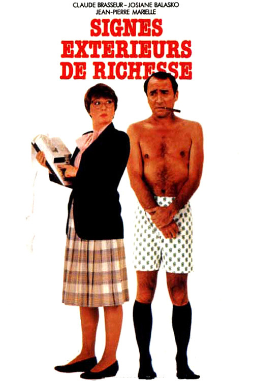Signes extérieurs de richesse (1983) poster