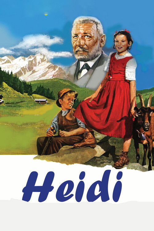 Heidi (1952) poster