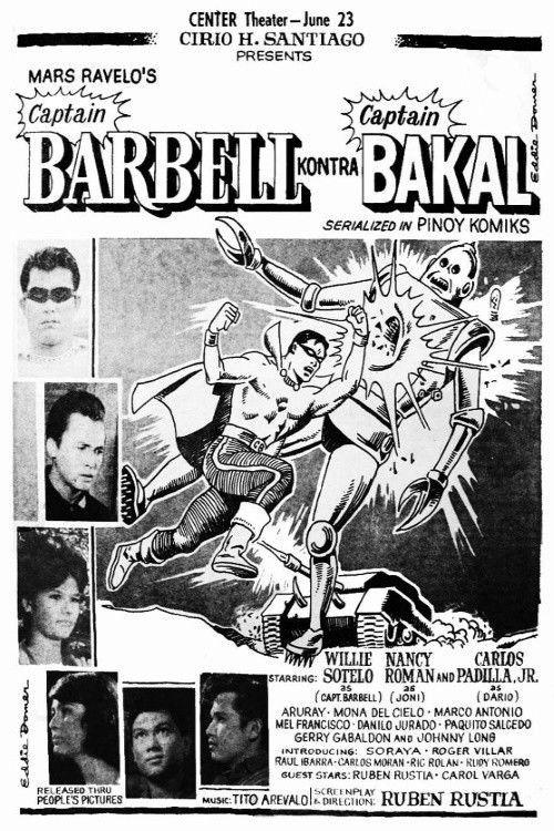 Captain Barbell Kontra Captain Bakal (1965) poster