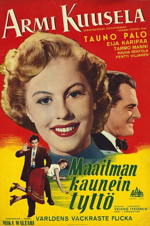 Maailman kaunein tyttö (1953) poster