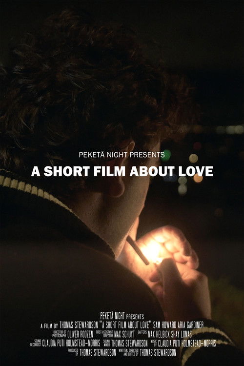 A Short Film About Love (2021) poster