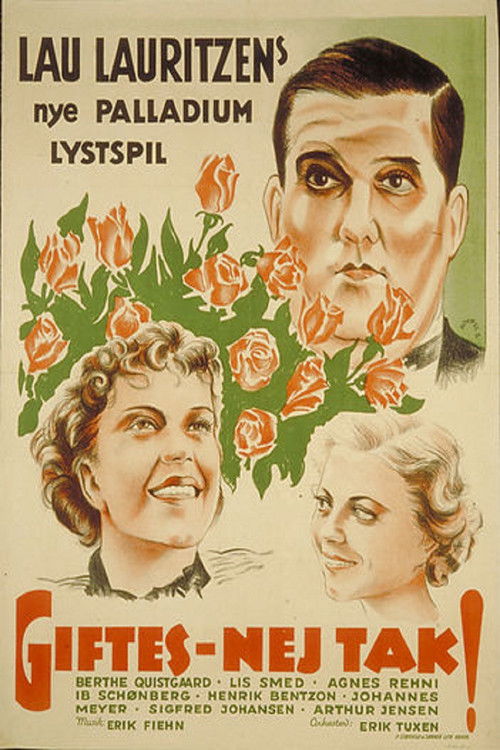 Giftes - nej tak! (1936) poster