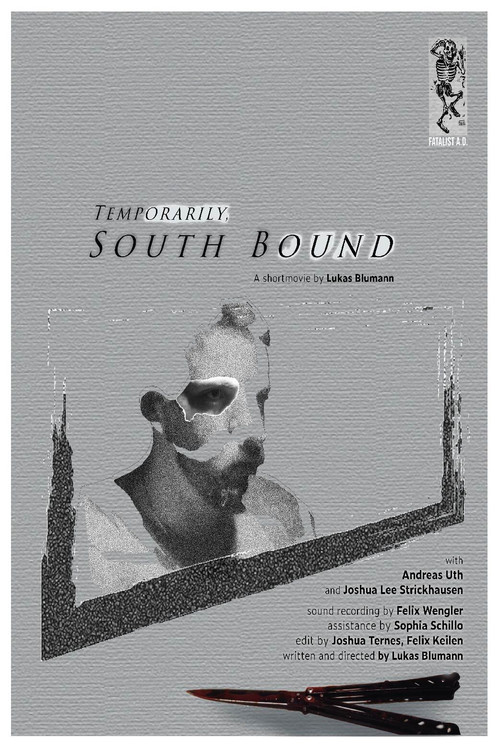 "Temporarily South Bound" (2021) poster