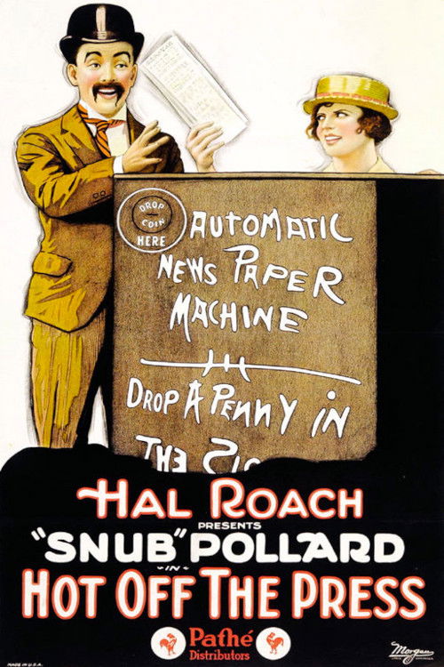 Hot Off the Press (1922) poster