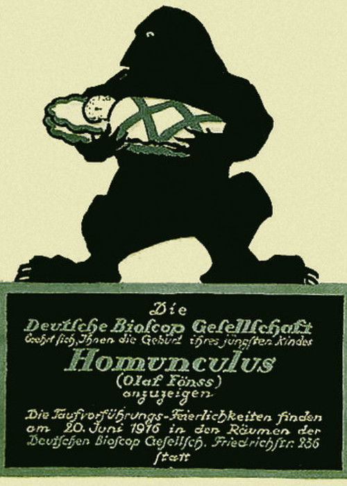 Homunculus, 3. Teil: Die Liebeskomödie des Homunculus (1916) poster