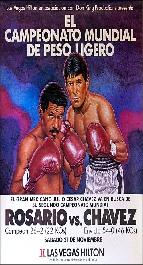 Julio Cesar Chavez vs. Edwin Rosario (1987) poster