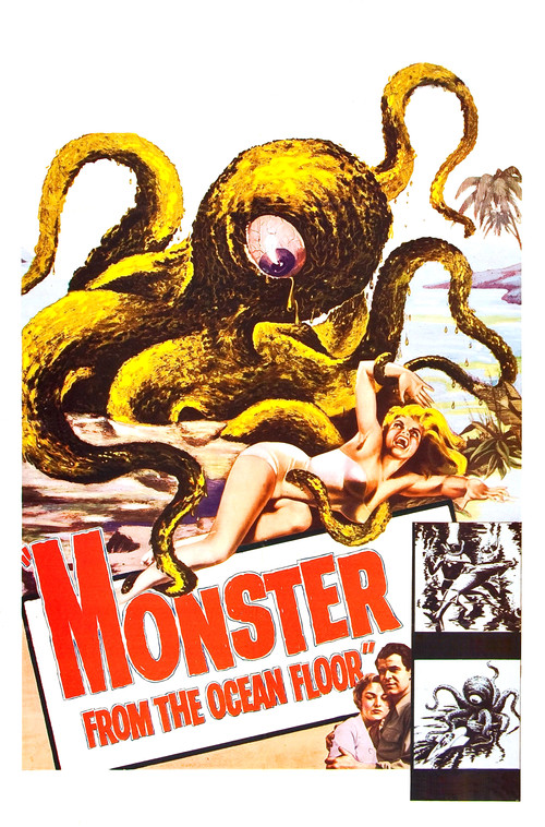 Monster from the Ocean Floor (1954) poster