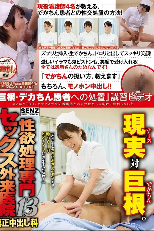 SDDE-455 性欲処理専門 セックス外来医院13 真正中出し科 『巨根・デカちん患者への処置』講習ビデオ (2016) poster