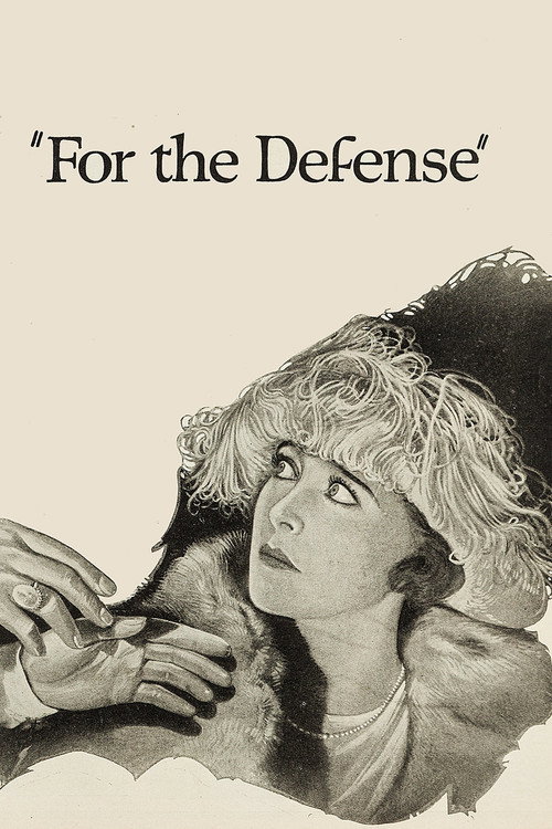 For the Defense (1922) poster