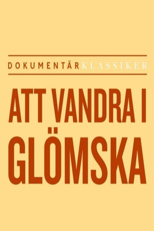 Att vandra i glömskan... (2005) poster