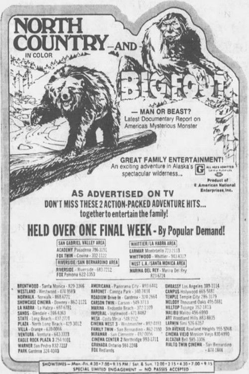 Bigfoot: Man or Beast? (1972) poster