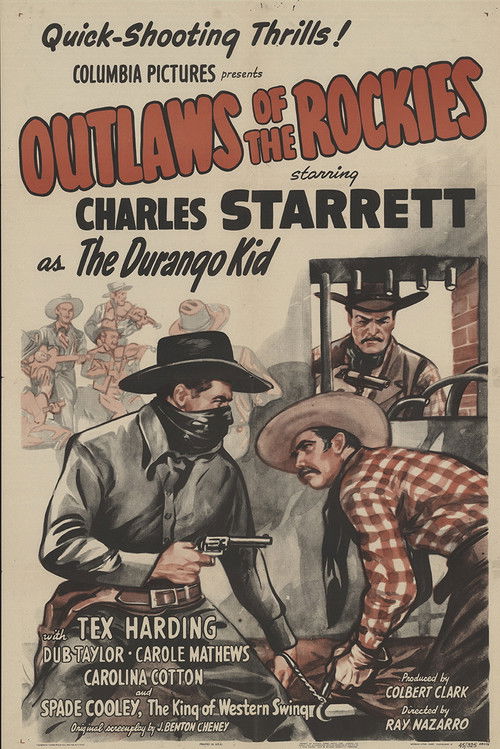 Outlaws of the Rockies (1945) poster