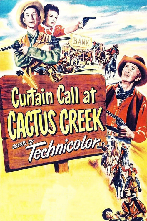 Curtain Call at Cactus Creek (1950) poster