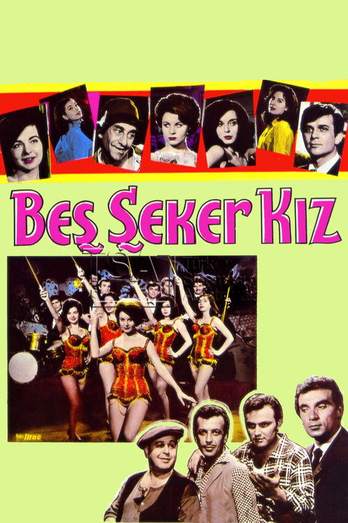 Beş Şeker Kız (1964) poster