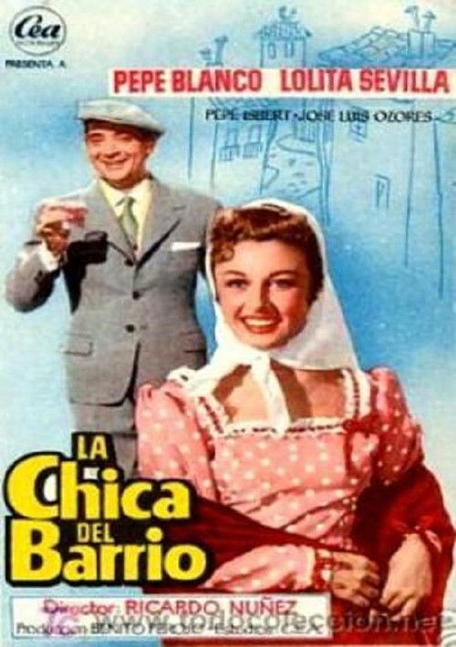 La chica del barrio (1956) poster