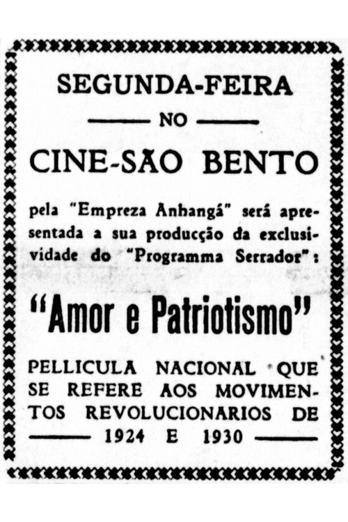 Amor e Patriotismo (1930) poster