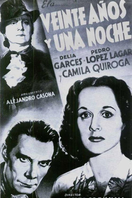 Veinte años y una noche (1941) poster