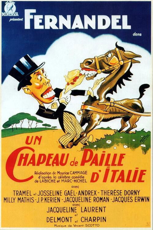 Un chapeau de paille d'Italie (1941) poster