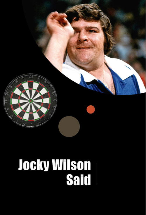 Jocky Wilson Said (2019) poster