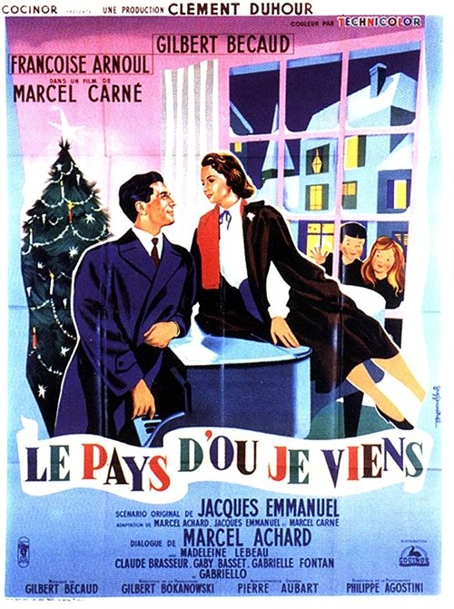 Le pays d'où je viens (1956) poster