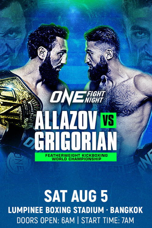 ONE Fight Night 13: Allazov vs. Grigorian (2023) poster