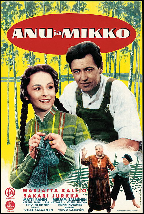 Anu ja Mikko (1956) poster