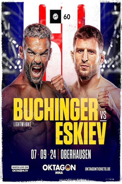 OKTAGON 60: Buchinger vs. Eskiev (2024) poster