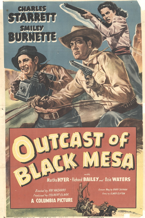 Outcasts of Black Mesa (1950) poster