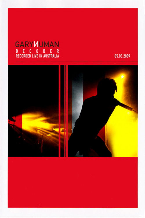 Gary Numan: Decoder (Live in Australia) (2013) poster