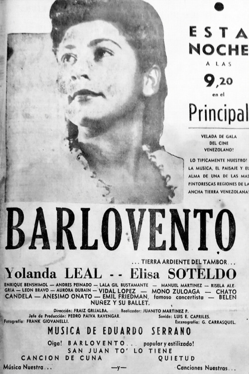 Barlovento (1945) poster
