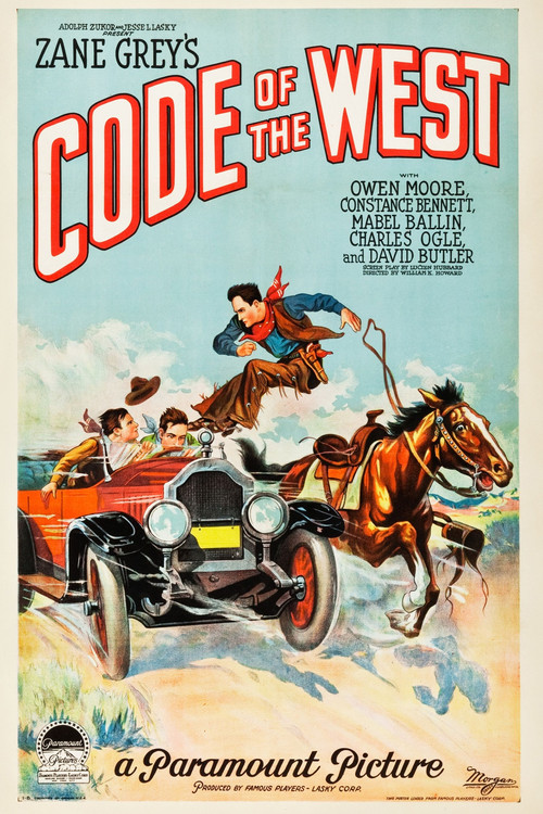 Code of the West (1925) poster