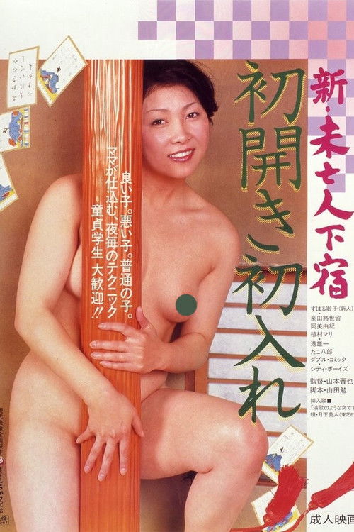 Shin mibôjin geshuku hatsu hiraki hatsu ire (1981) poster