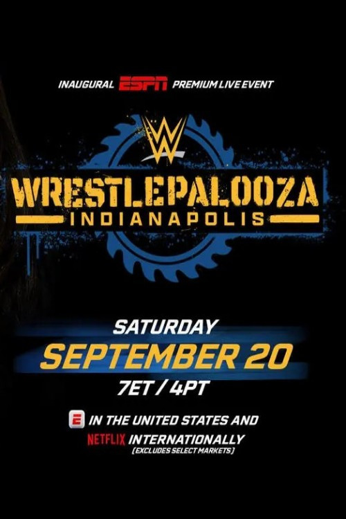 WWE Countdown to Wrestlepalooza: Indianapolis (2025) poster