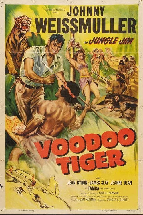 Voodoo Tiger (1952) poster
